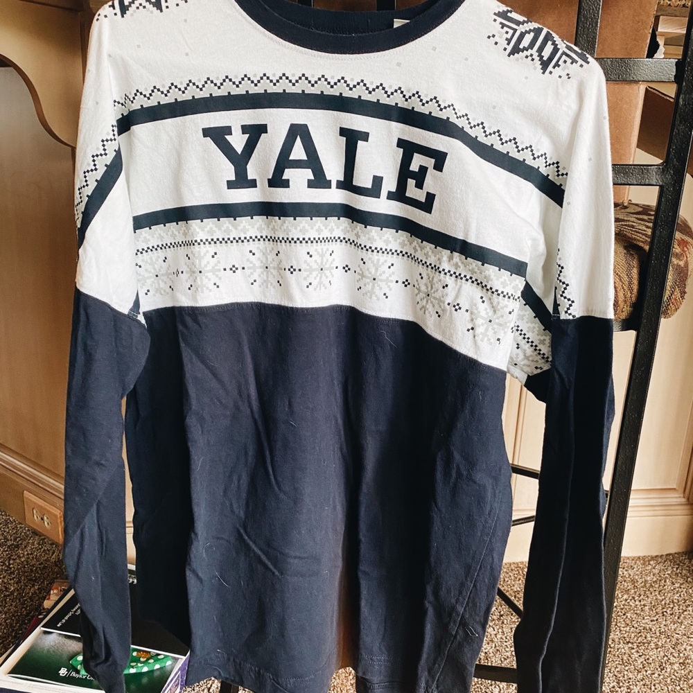 Yale Oversized Long Sleeve T